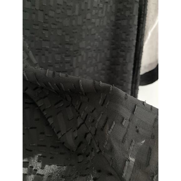 By JJ Textured Black White Long Sleeve Tunic Top Lagenlook Wednesday Size Small - Picture 4 of 8